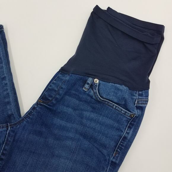 GAP Maternity Full Panel Perfect Boot Jeans Size 8 - Picture 7 of 8